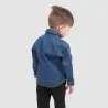 Chemise bébé avec poche poitrine en jeans - KONTAKT