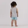 Ensemble bébé fille sans manches JE SUIS ADORABLE - KONTAKT