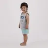 Ensemble bébé fille sans manches JE SUIS ADORABLE - KONTAKT