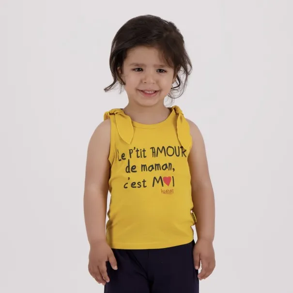 Ensemble bébé fille sans manches LE PETIT AMOUR - KONTAKT
