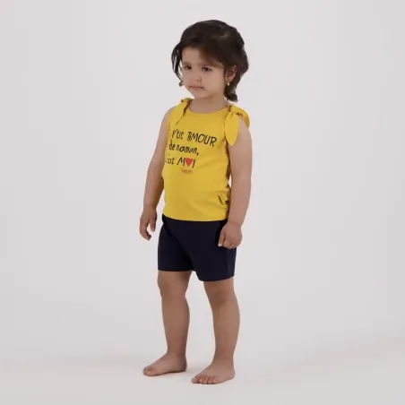 Ensemble bébé fille sans manches LE PETIT AMOUR - KONTAKT