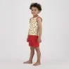 Ensemble bébé sans manches avec biais contrasté imprimé voiture - KONTAKT
