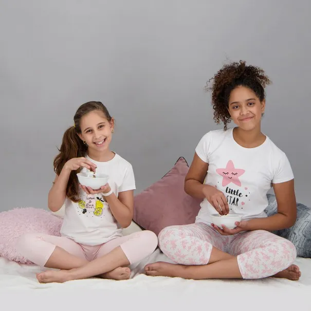 Ensemble fille t-shirt little star et legging capris - KONTAKT