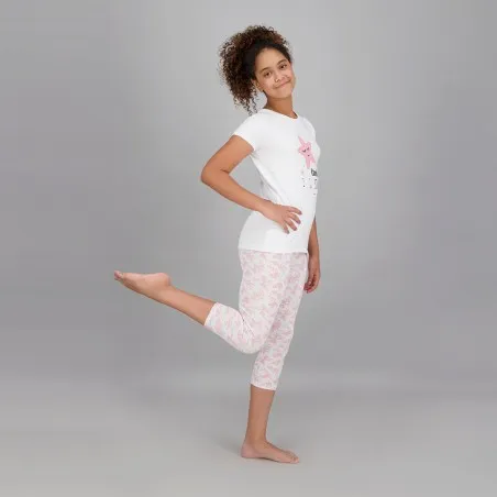 Ensemble fille t-shirt little star et legging capris - KONTAKT