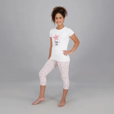 Ensemble fille t-shirt little star et legging capris - KONTAKT