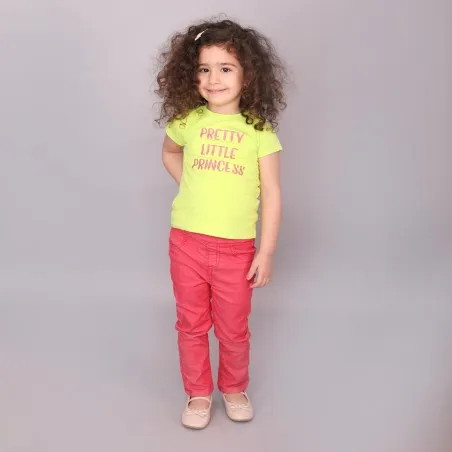 Ensemble t-shirt à paillette PRETTY LITTLE PRINCESS et tregging - KONTAKT