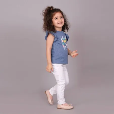Ensemble t-shirt avec volant et tregging - KONTAKT