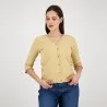 Gilet côtelé femme - KONTAKT