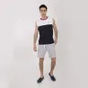 Débardeur homme bi-couleurs et col contrasté - KONTAKT