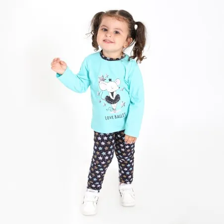 Ensemble bébé manches longues LOVE BALLET - KONTAKT