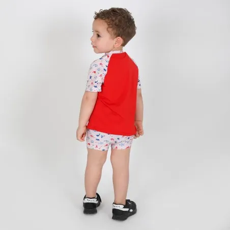 Ensemble bébé t-shirt et short de bain PETIT PIRATE - KONTAKT