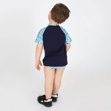 Ensemble bébé t-shirt et short de bain SPACE EXPLORER - KONTAKT
