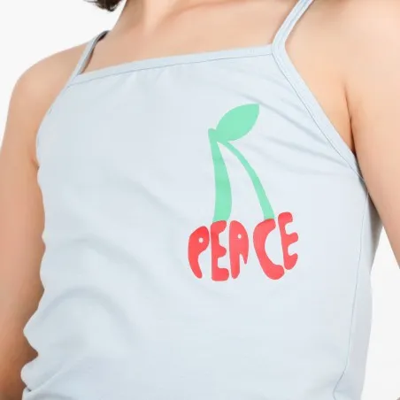 Ensemble fille bretelle et short PEACE - KONTAKT