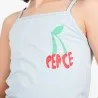 Ensemble fille bretelle et short PEACE - KONTAKT