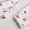 Grenouillère bébé fille sans pied imprimée - KONTAKT