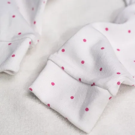 Grenouillère bébé fille sans pied imprimée - KONTAKT