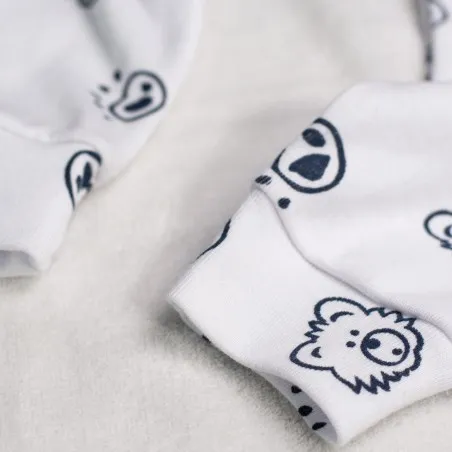 Grenouillère bébé sans pied imprimée - KONTAKT