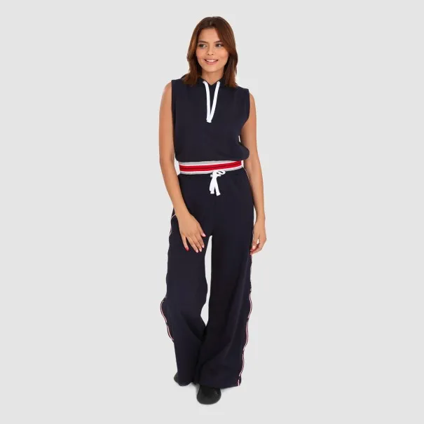 Hoodie crop femme sans manches - KONTAKT