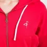 Hoodie crop zippé femme avec détails couture - KONTAKT
