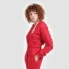 Hoodie crop zippé femme avec détails couture - KONTAKT