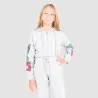 Hoodie crop zippé fille D'ONT WORRY I'M A CUTE CACTUS - KONTAKT