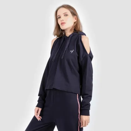 Hoodie femme manches tombantes - KONTAKT