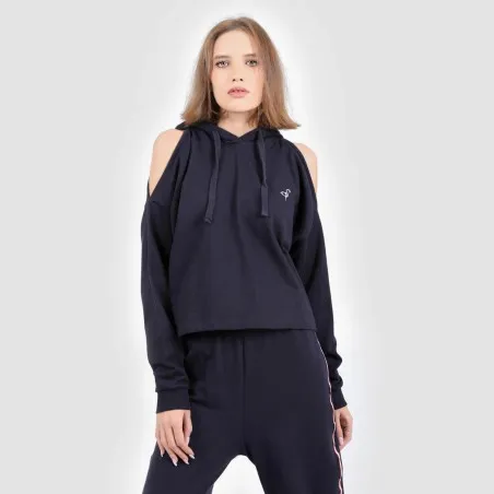 Hoodie femme manches tombantes - KONTAKT