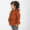 Hoodie zippé bébé avec cordon de serrage - KONTAKT