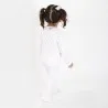 Grenouillère bébé avec bouton imprimé flower - KONTAKT