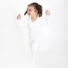 Grenouillère bébé avec bouton imprimé flower - KONTAKT
