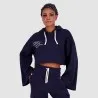 Hoodie crop femme LIVING MORE SUSTAINABLY - KONTAKT