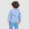 Hoodie zippé bébé manches tombantes - KONTAKT