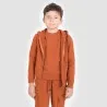 Hoodie zippé garçon avec broderie - KONTAKT