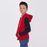 Hoodie zippé garçon sans manches - KONTAKT
