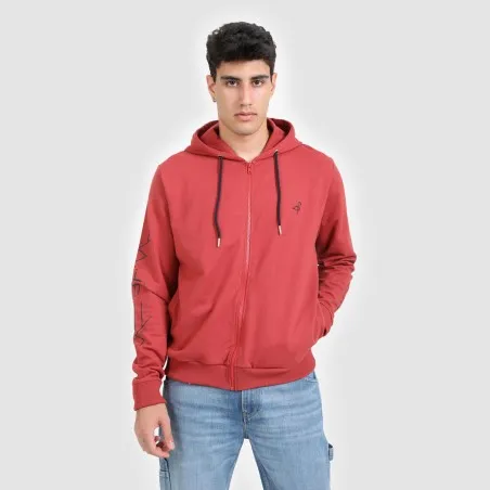 Hoodie zippé homme POUVOIR & PUISSANCE - KONTAKT