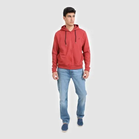 Hoodie zippé homme POUVOIR & PUISSANCE - KONTAKT