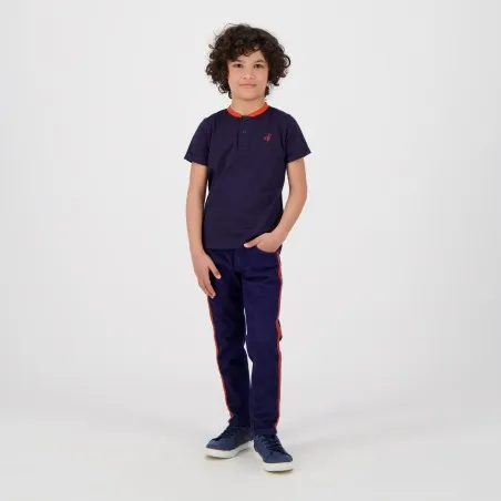 Jeans slim garçon avec bande coté - KONTAKT
