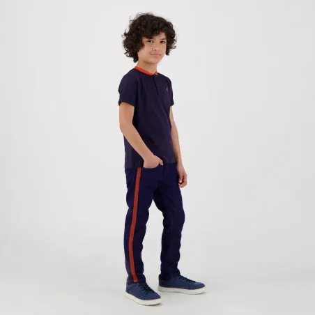 Jeans slim garçon avec bande coté - KONTAKT