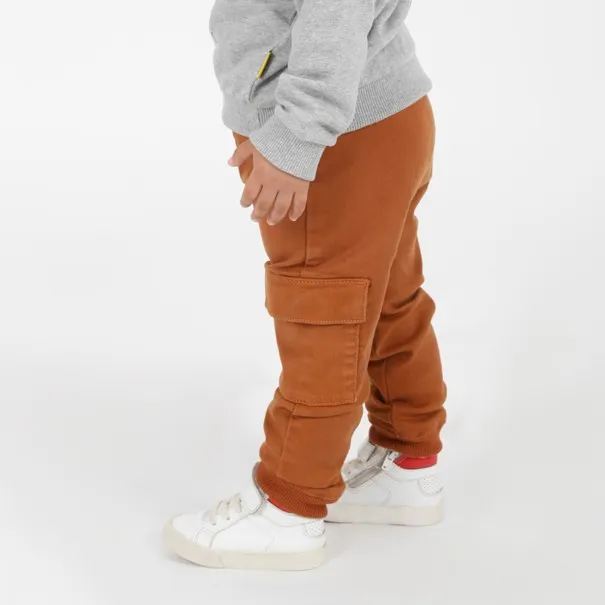 Jogger cargo bébé avec ceinture en cote - KONTAKT