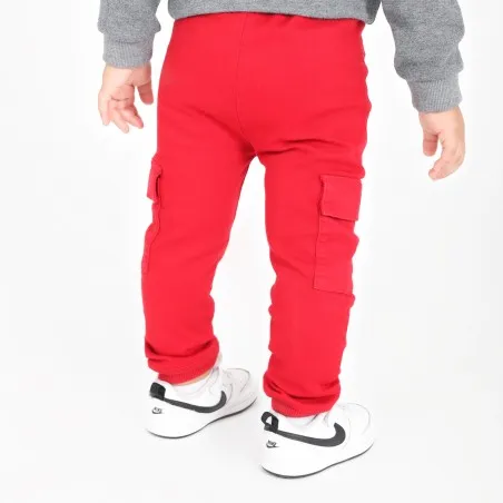 Jogger cargo bébé avec ceinture en cote - KONTAKT
