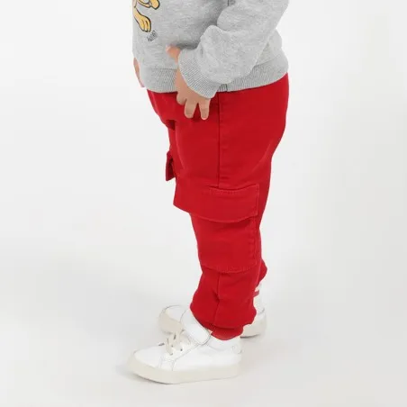 Jogger cargo bébé avec ceinture en cote - KONTAKT