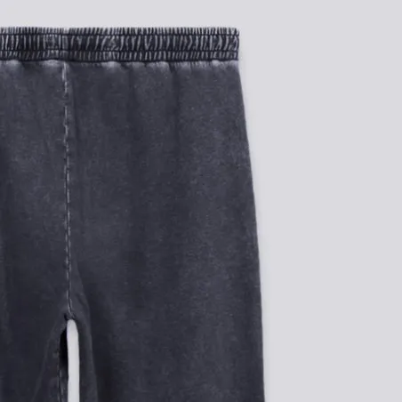 Jogger délavé jambe droite femme avec poches plaquées - KONTAKT