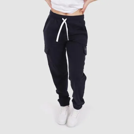 Jogger femme en molleton avec poches cargo - KONTAKT