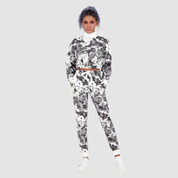 Jogger femme imprimé tie dye - KONTAKT