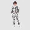 Jogger femme imprimé tie dye - KONTAKT