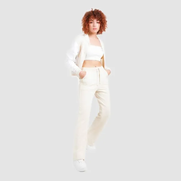 Jogger femme jambe droite avec poches plaquées - KONTAKT