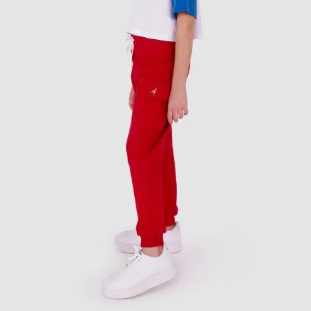 Jogger fille avec poches cargo - KONTAKT