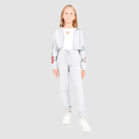 Jogger fille en molleton - KONTAKT