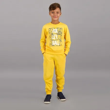 Jogger garçon avec piping coté - KONTAKT