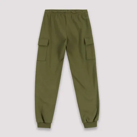 Jogger garçon avec poches cargo en molleton - KONTAKT